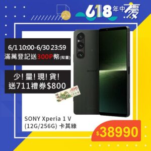 SONY Xperia 1 V (12G/256G) 卡其綠彰化相機收購